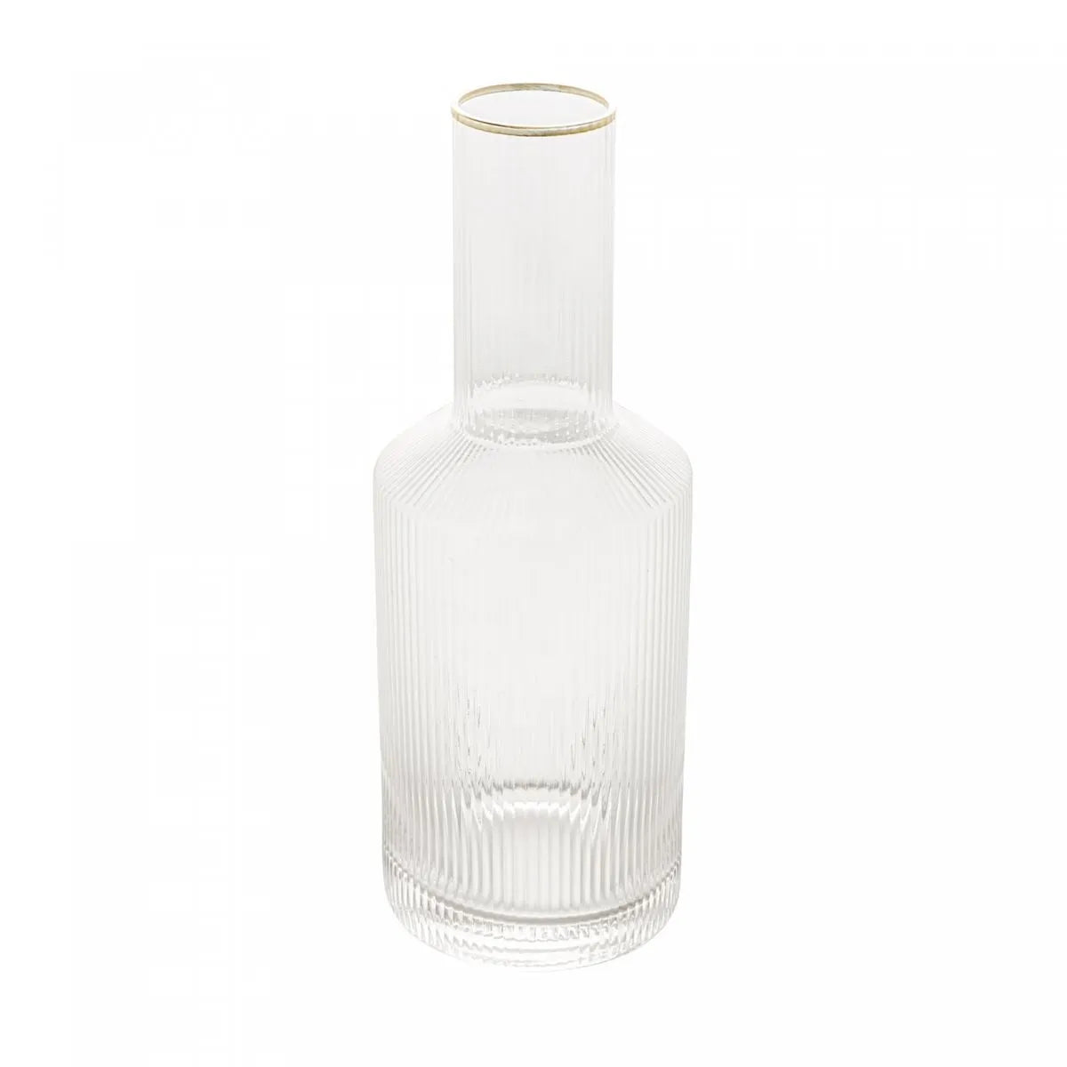 Garrafa de Cristal com Fio de Ouro Lines 800ml - Wolff