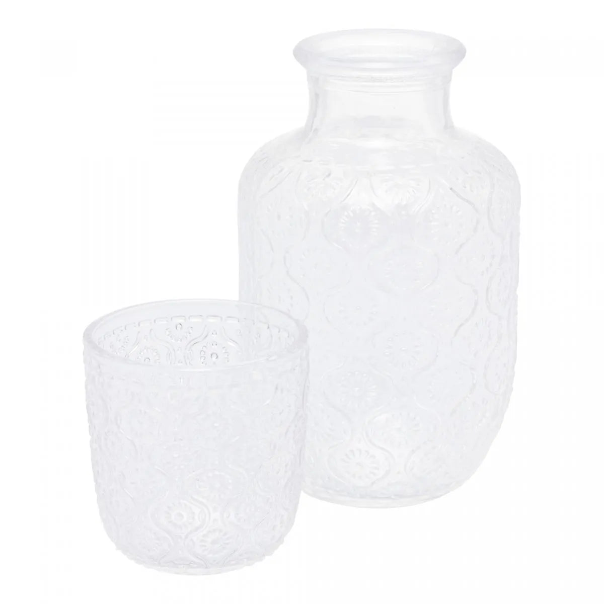 Moringa de Vidro com Copo Daisy 500ml/145ml - Wolff