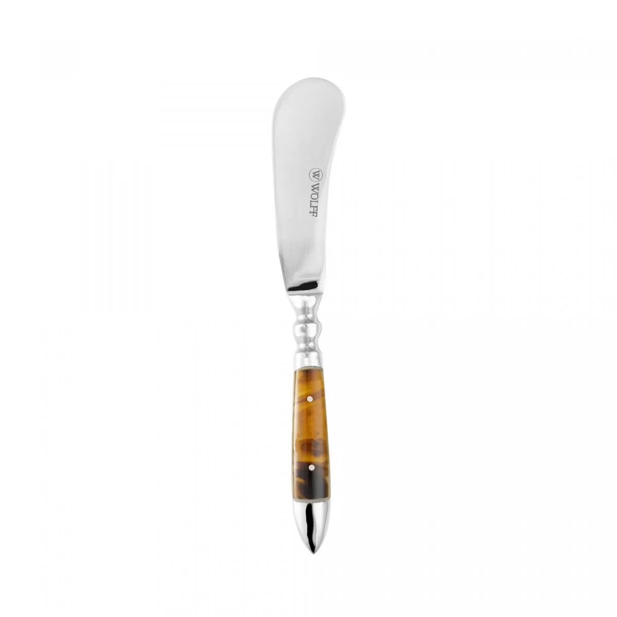 Conjunto 4 Espátulas de Aço Inox com Cabo de Resina 14cm - Wolff